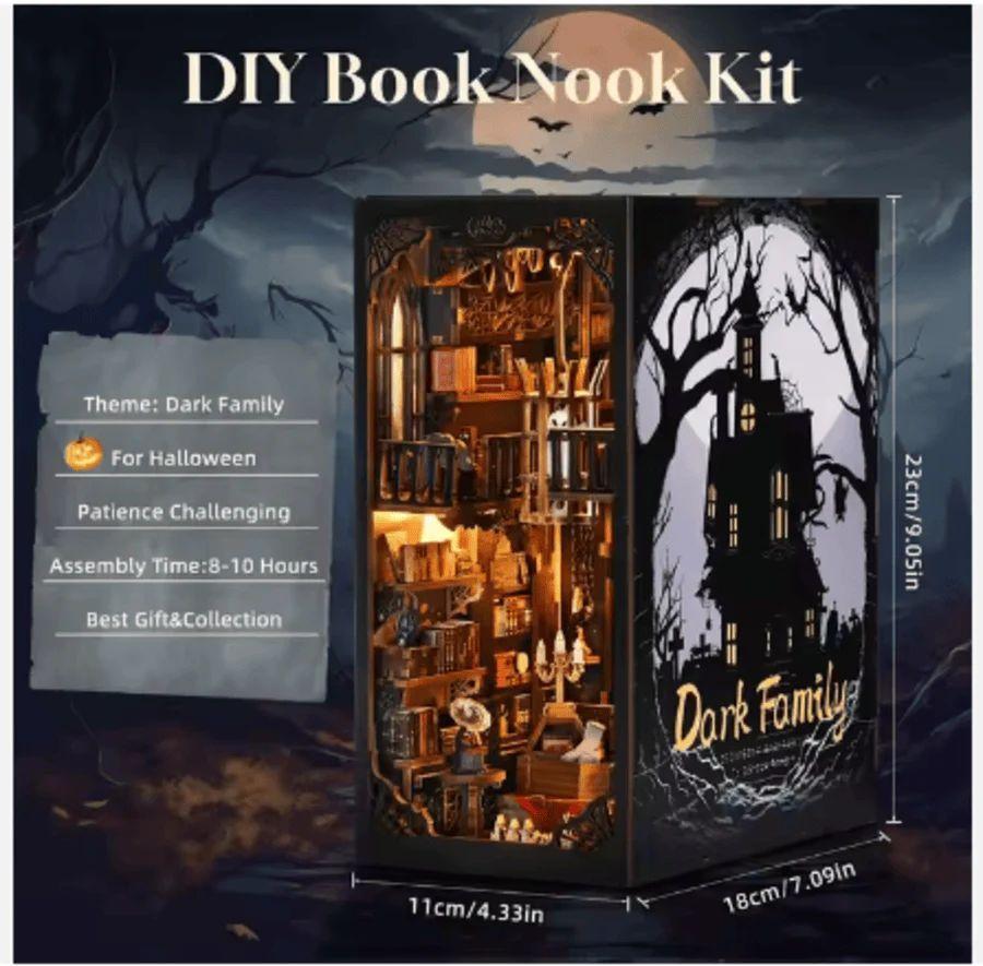 Separador de Libros - Dark Family - Booknook-2