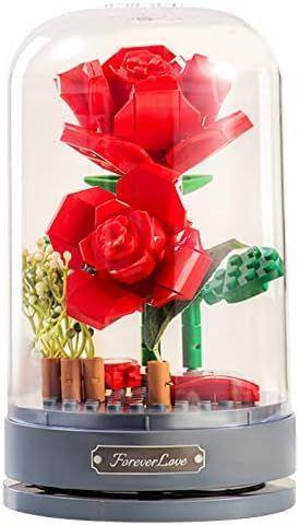 Flor de Rosa - Caja Musical Botánica Floral-2