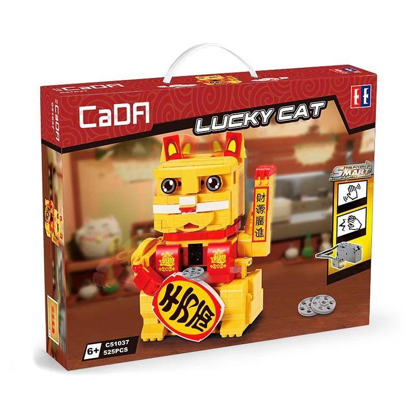 Alcancía Gato de la Suerte de bloques-2