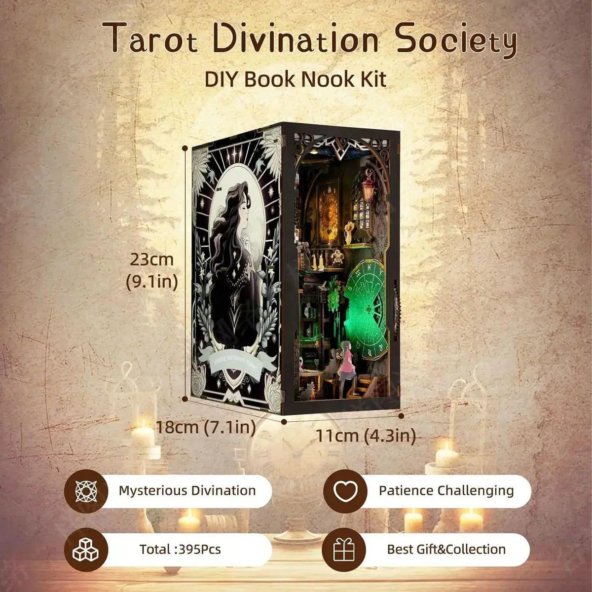 Separador de Libros - Sociedad de Adivinación del Tarot - Booknook-2