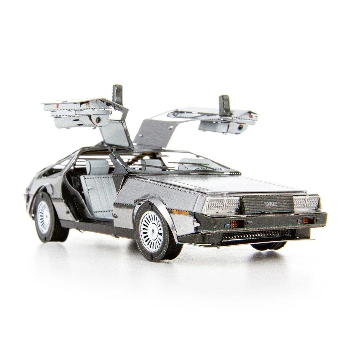 Miniatura Armable MMS181: DMC DeLorean Volver al Futuro Metal Earth-2
