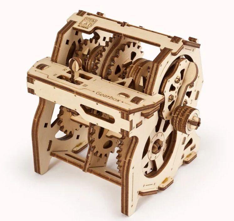Productos para "Caja de Cambios Mecanica - Maqueta de Madera Educativa (Ugears)"-2