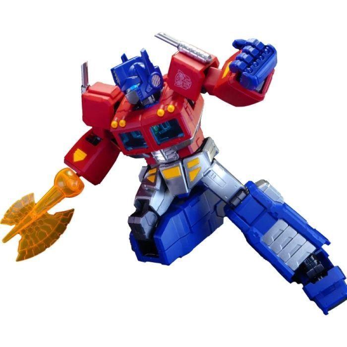 Figuras Transformers Action Edition - G1 Optimus Prime Blokees -1