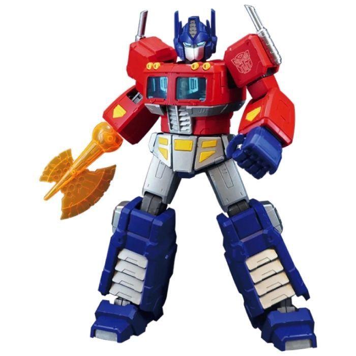 Figuras Transformers Action Edition - G1 Optimus Prime Blokees -2