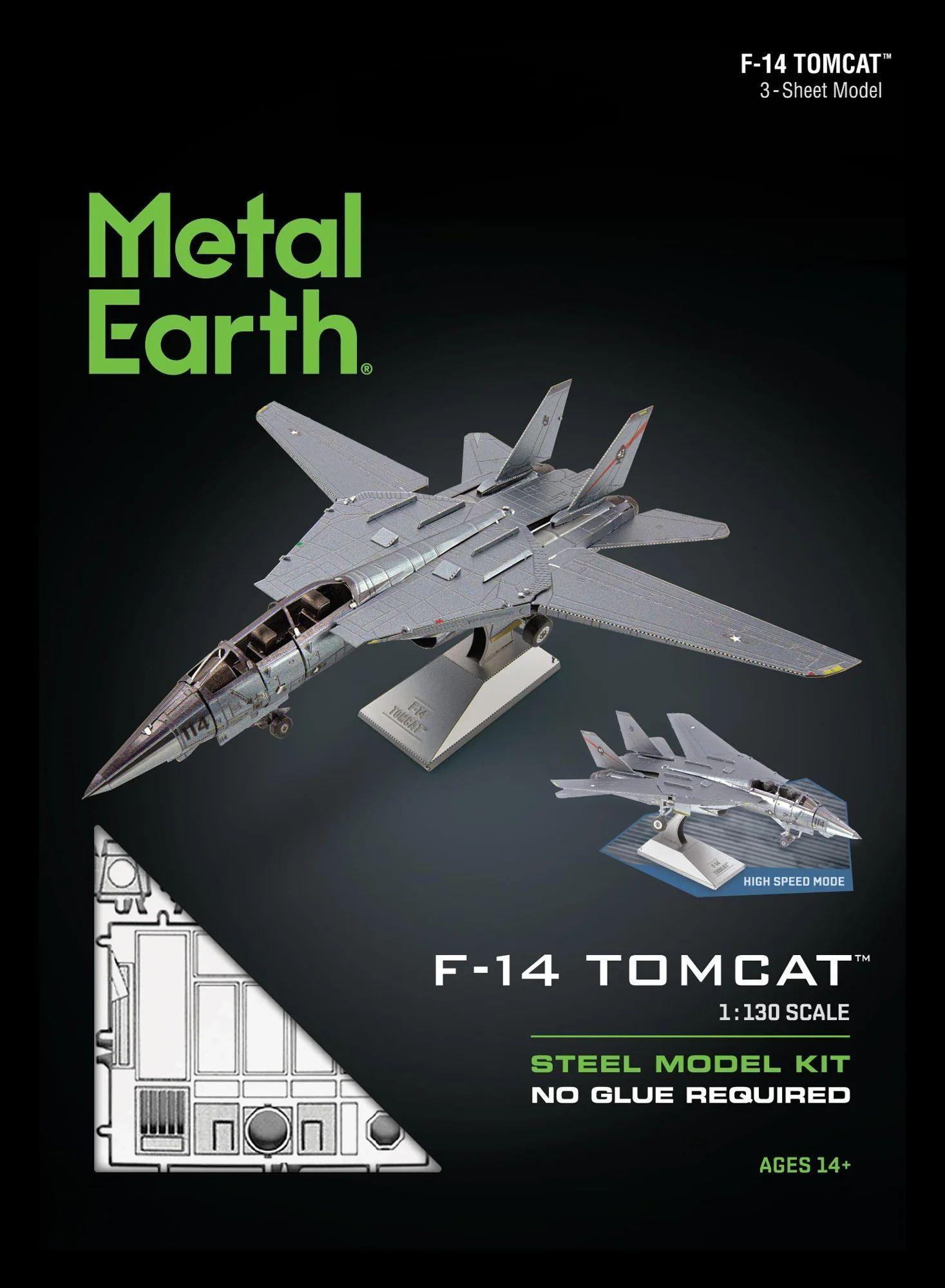 PUZZLE METALICO F-14 TOMCAT-4