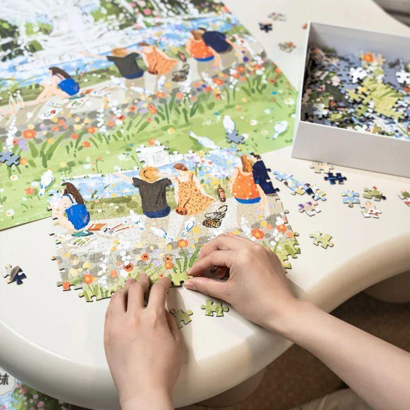 Rompecabezas 1000 Piezas "Fuente de Primavera" -3