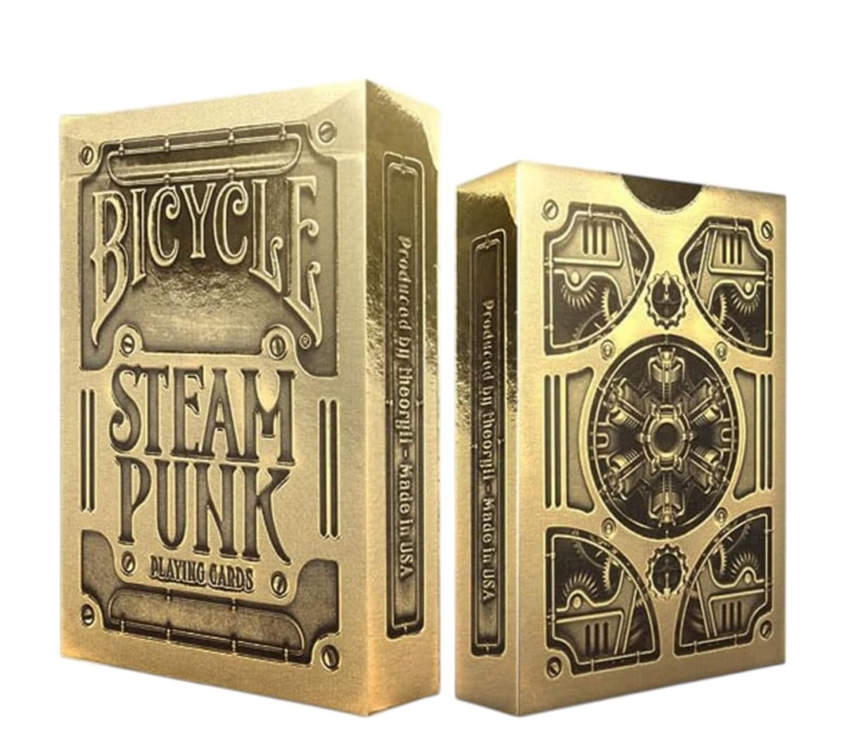 BICYCLE® STEAMPUNK DORADO/BRONCE-3