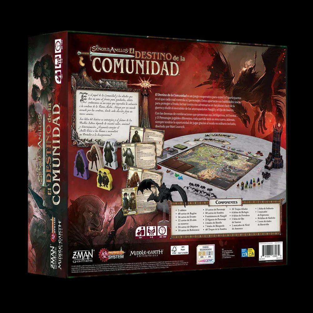El Señor de los Anillos: Destino de la Comunidad - Juego de Mesa Cooperativo-4