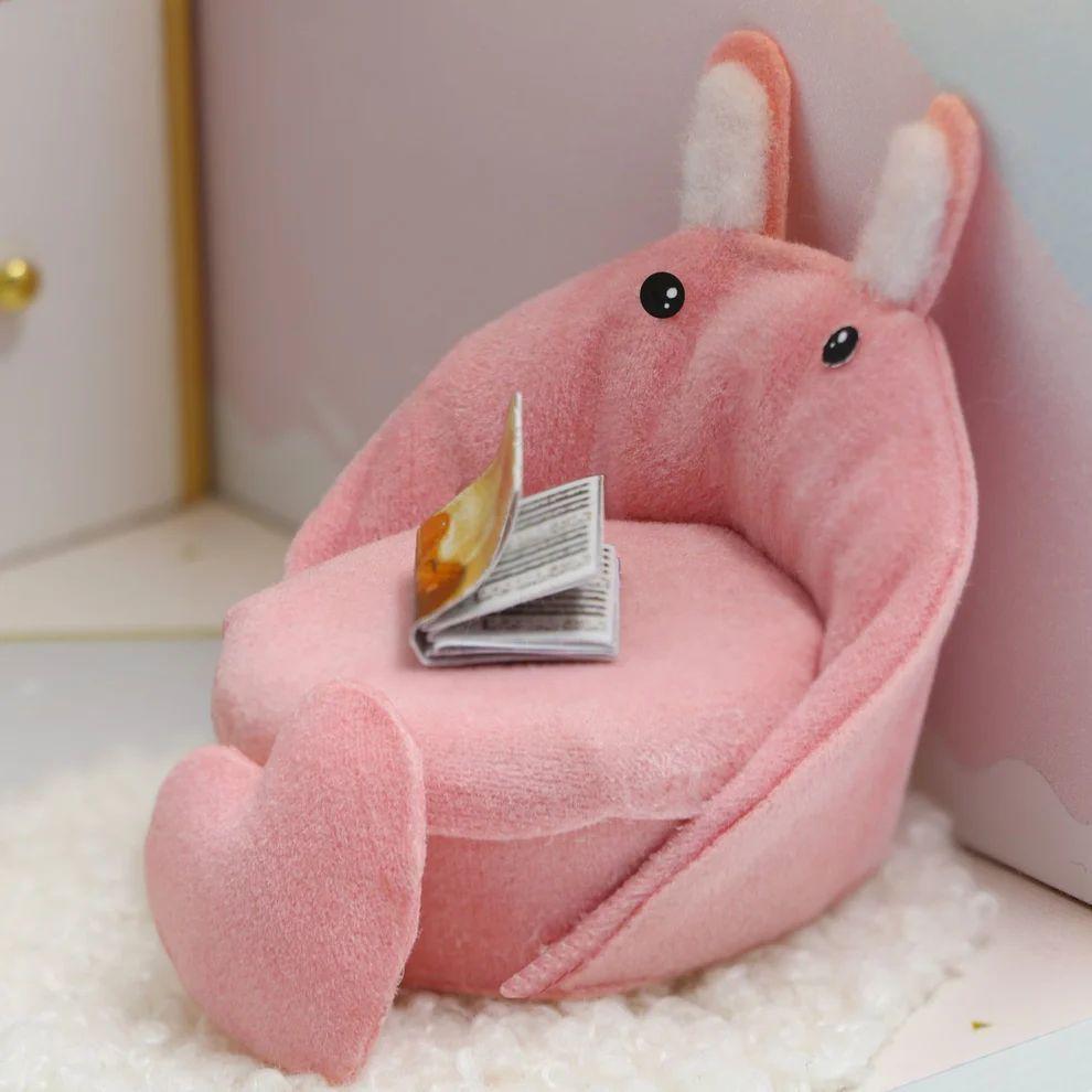 Kit de Casa de Muñecas Miniatura DIY mini house Study Room -5