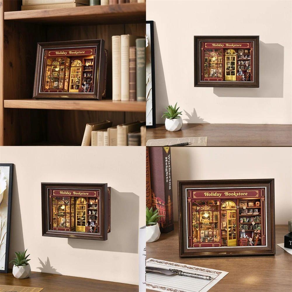 Separador de libros - Holidays Bookstore - Booknook  (ZR03)-2