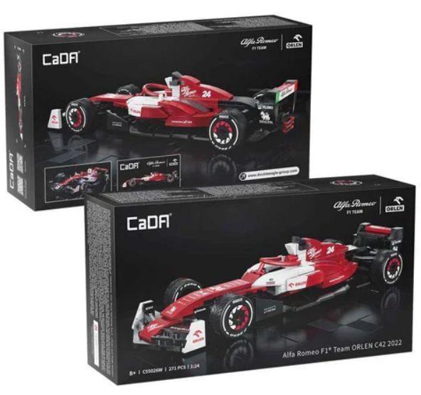 Auto de Fórmula 1 Alfa Romeo C42 - Set de Bloques para Armar 1:24 (CaDA)-4