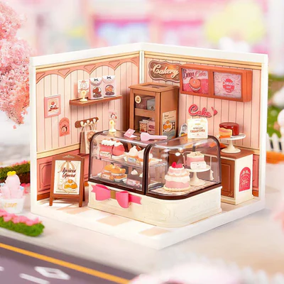 Miniatura DIY "Tasty Cake Shop" - Maqueta para Armar (Rolife)-2