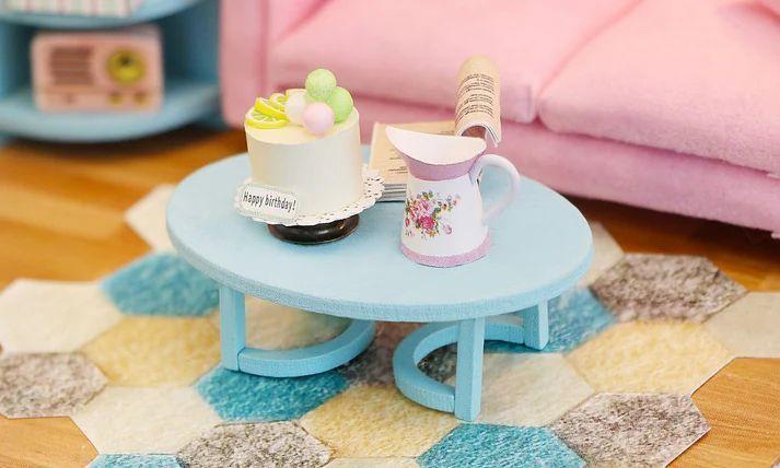 Sala De Estar Soleada Armable de madera-2