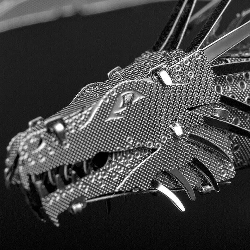 Dragón de Gringotts (Harry Potter) - Maqueta 3D de Metal (Metal Earth)-2