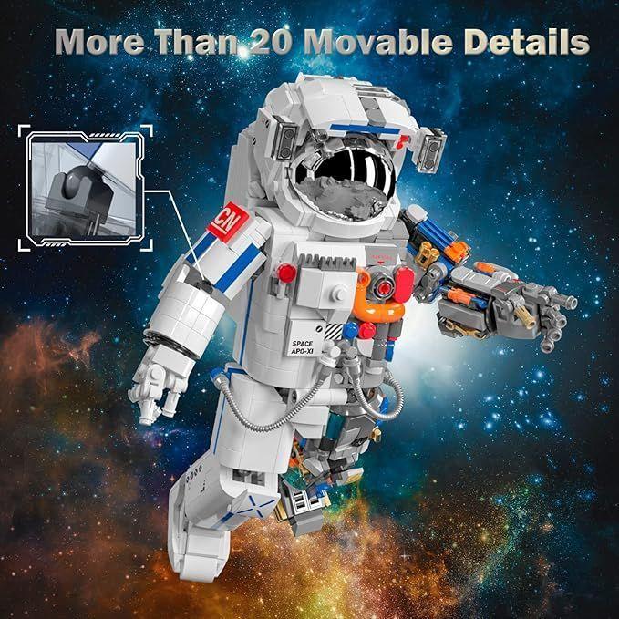 Bloques de Construcción del Espacio el astronauta -2