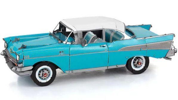 Chevrolet Bel Air 1957 (Auto ClD de Metal (Metal Earth) clásico) -2