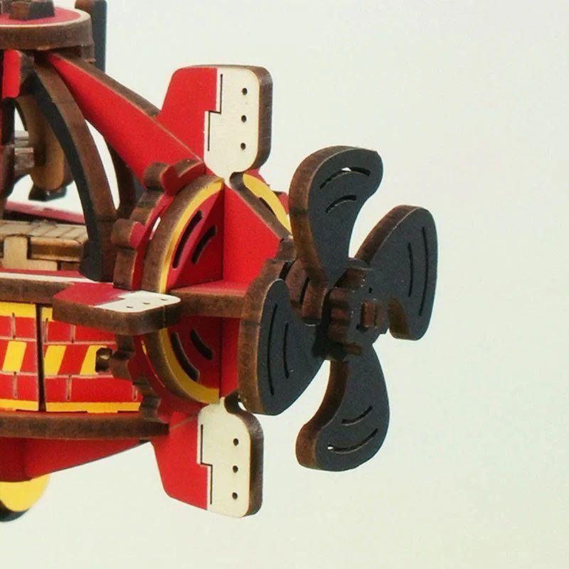 Submarino Péndulo Cinético - Deep-Sea Adventurer Juguete de Equilibrio 3D DIY (ROKR)-2