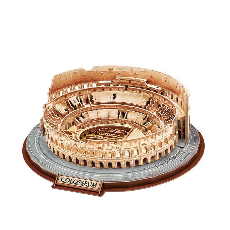 El Coliseo puzzle 3D Cubicfun-2