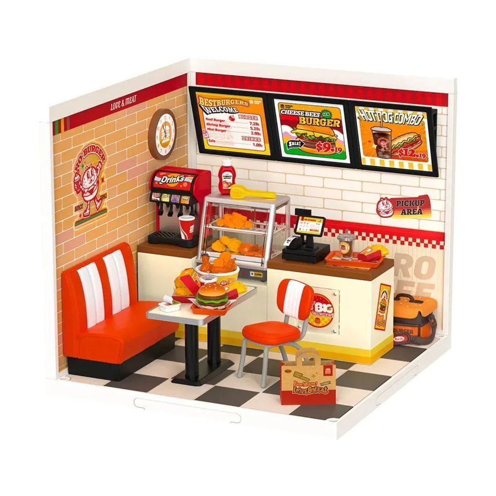 Casa en Miniatura para Armar - Super Creator Yum Yum Burgers-2