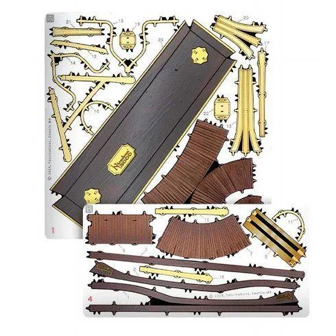 Escoba Nimbus 2000 (Harry Potter) - Maqueta 3D de Metal (Metal Earth)-2