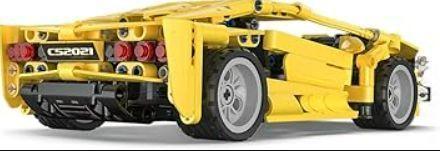 Auto Deportivo "Lightning" con Motor a Fricción - Set de Bloques (CaDA)-4