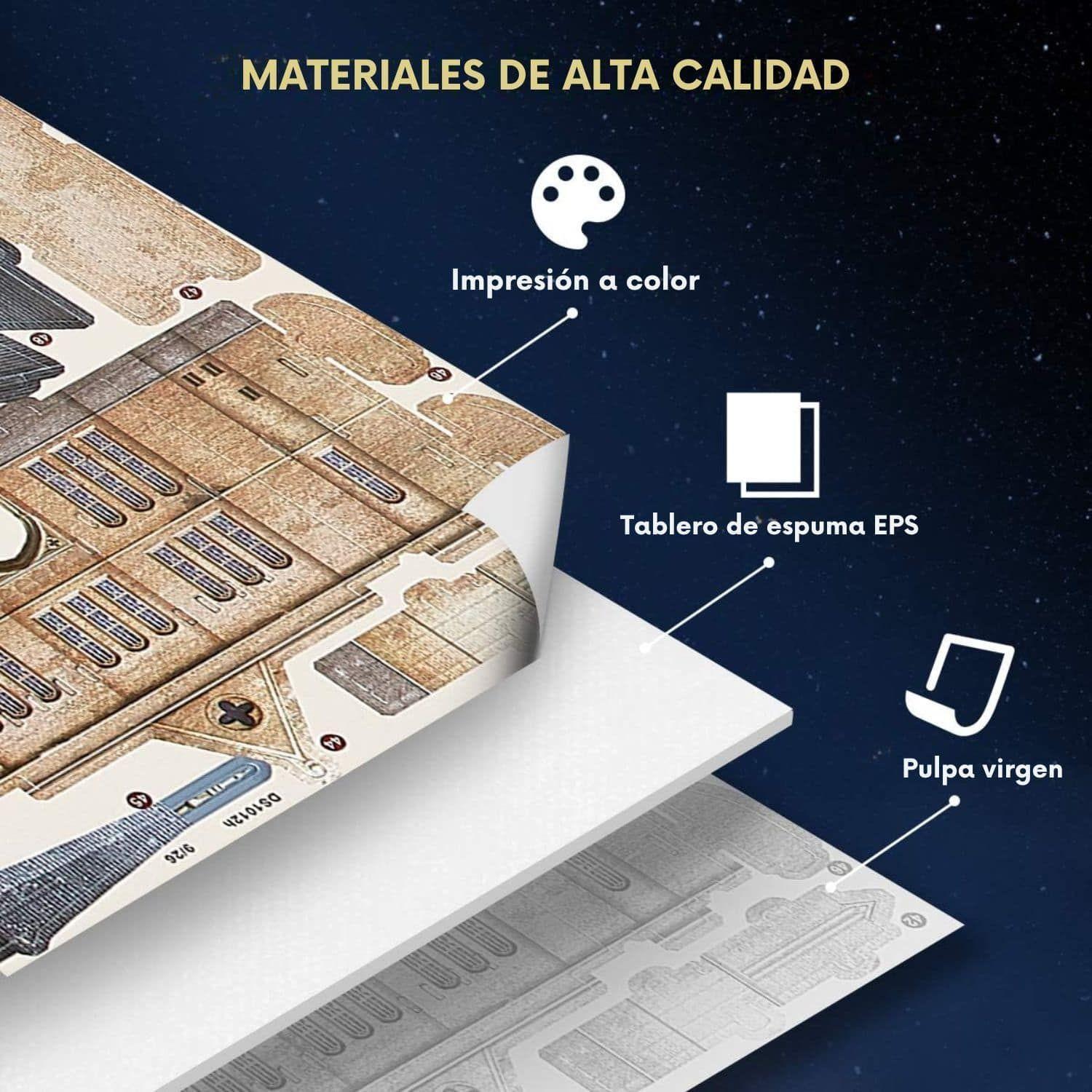 Puzzle 3D Torre de Astronomía de Hogwarts (Harry Potter) - Cubicfun-4