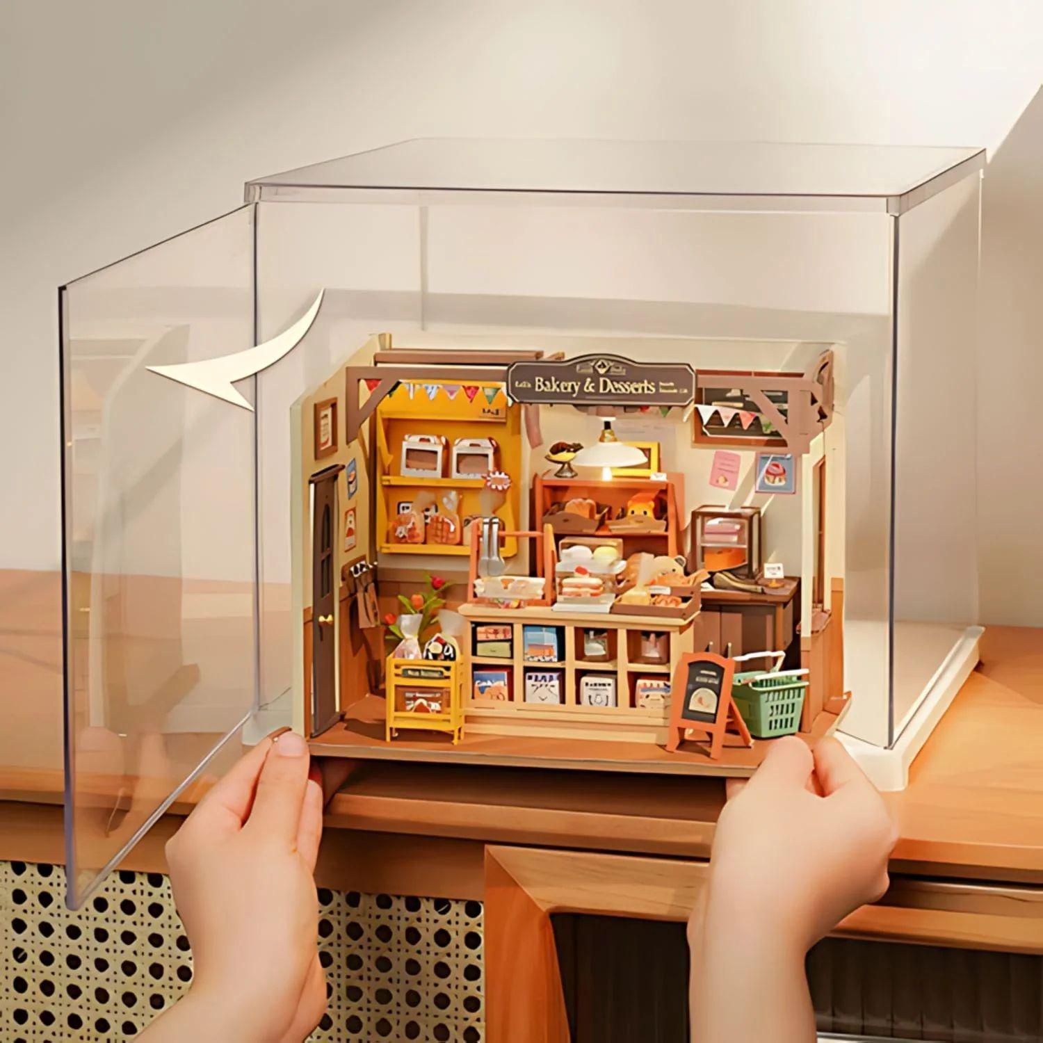 Exhibidor de Acrílico para Booknooks y Miniaturas (Rolife)-2