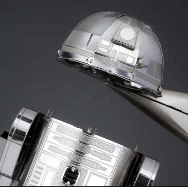 Droide R2-D2 (Star Wars) - Maqueta 3D de Metal (Metal Earth)-4