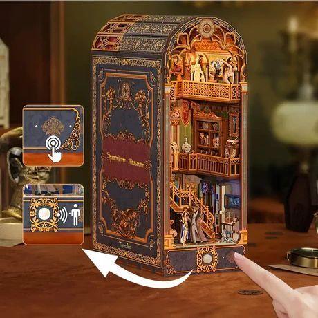 Booknook 3D "Spacetime Museum" - Maqueta Interactiva con Luz y Sensor (Tonecheer)-4