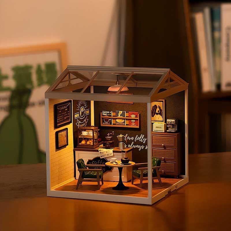 Casa en Miniatura para Armar - Super Creator Breezy Time Cafe-2