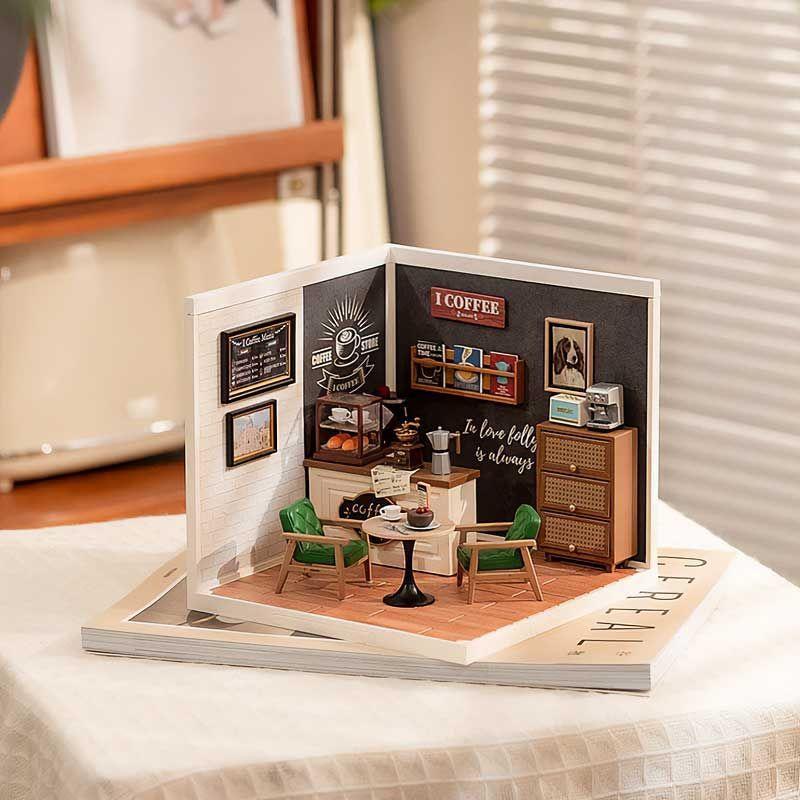 Casa en Miniatura para Armar - Super Creator Breezy Time Cafe-3