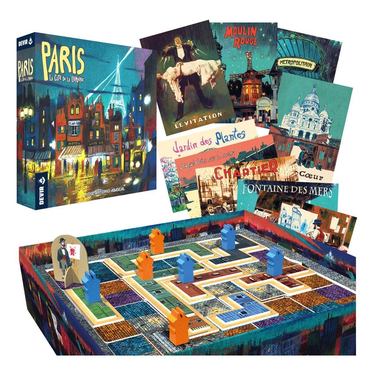 Paris: Eiffel - Expansión para el Juego de Mesa "Paris: La Cité de la Lumière"-2