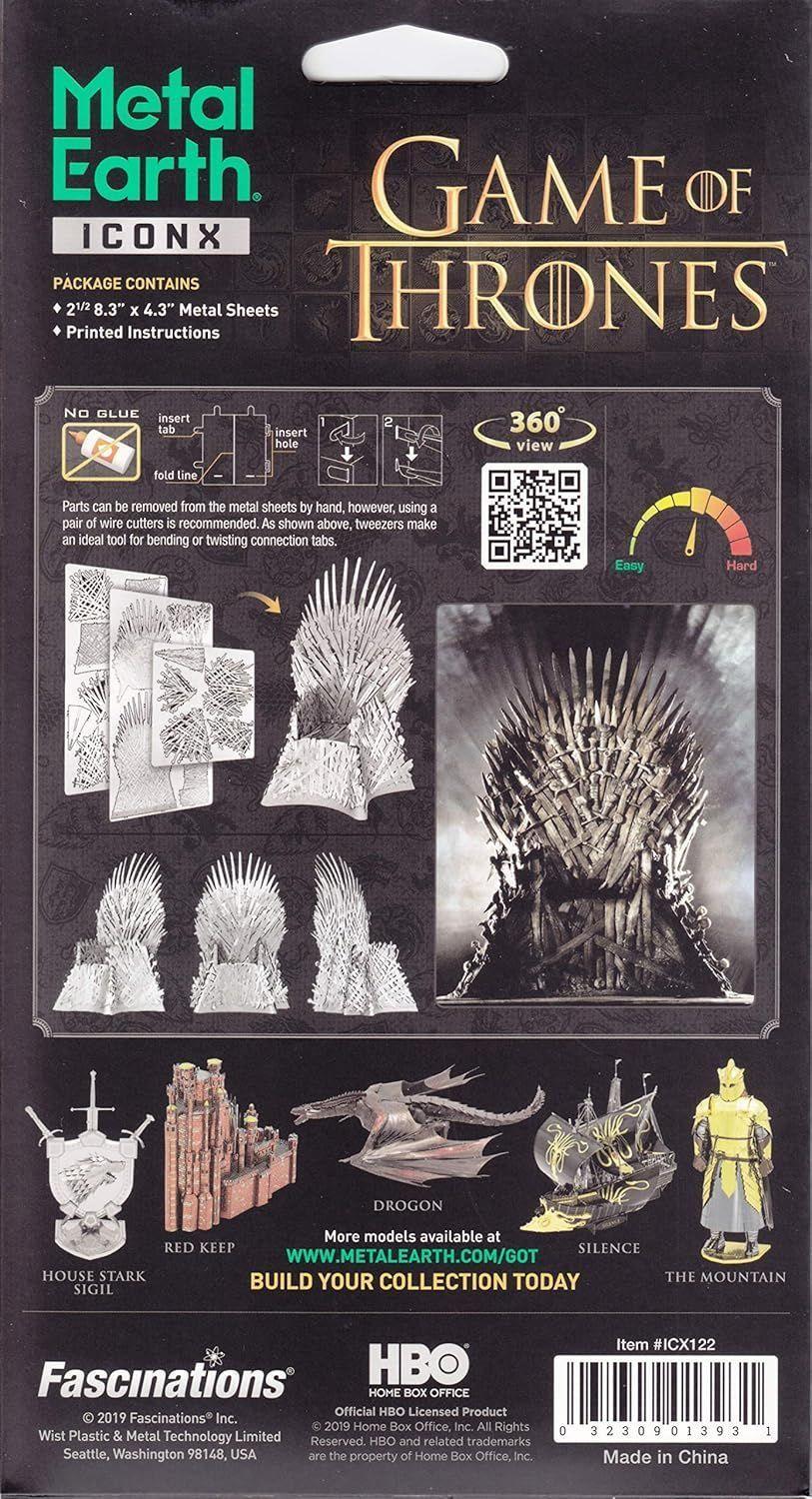Puzzle metalico IRON THRONE-4