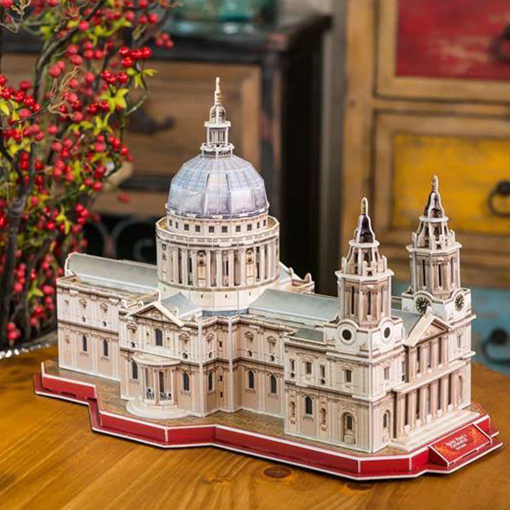 Natgeo Catedral Saint Paul London Rompecabezas 3D Cubicfun-2