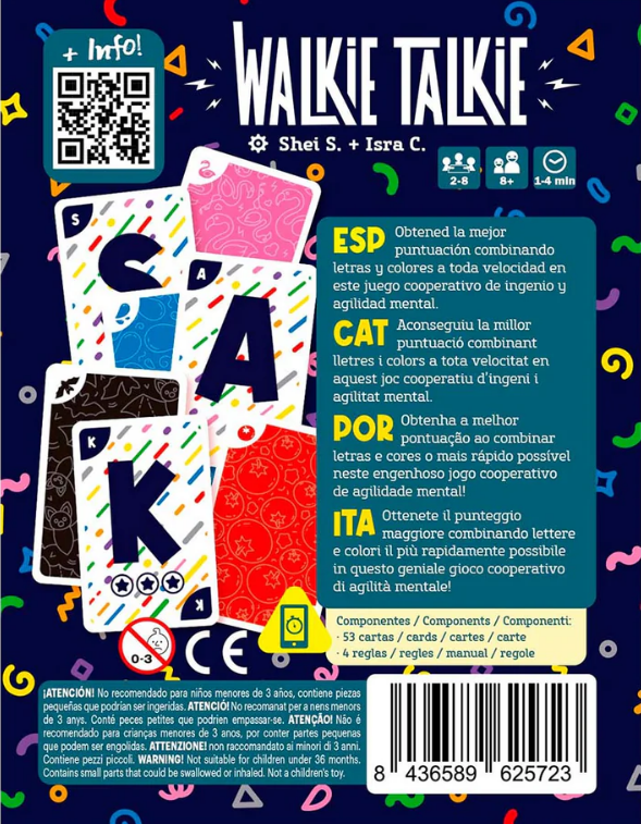 Walkie Talkie - Juego de Cartas Cooperativo en Tiempo Real-2