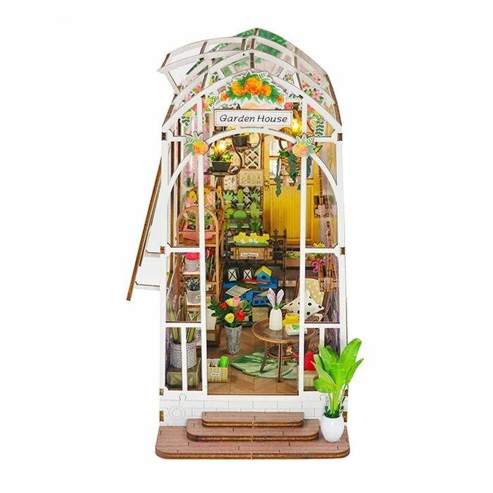 Invernadero Miniatura - Separador de Libros Armable - Booknook M2313-2