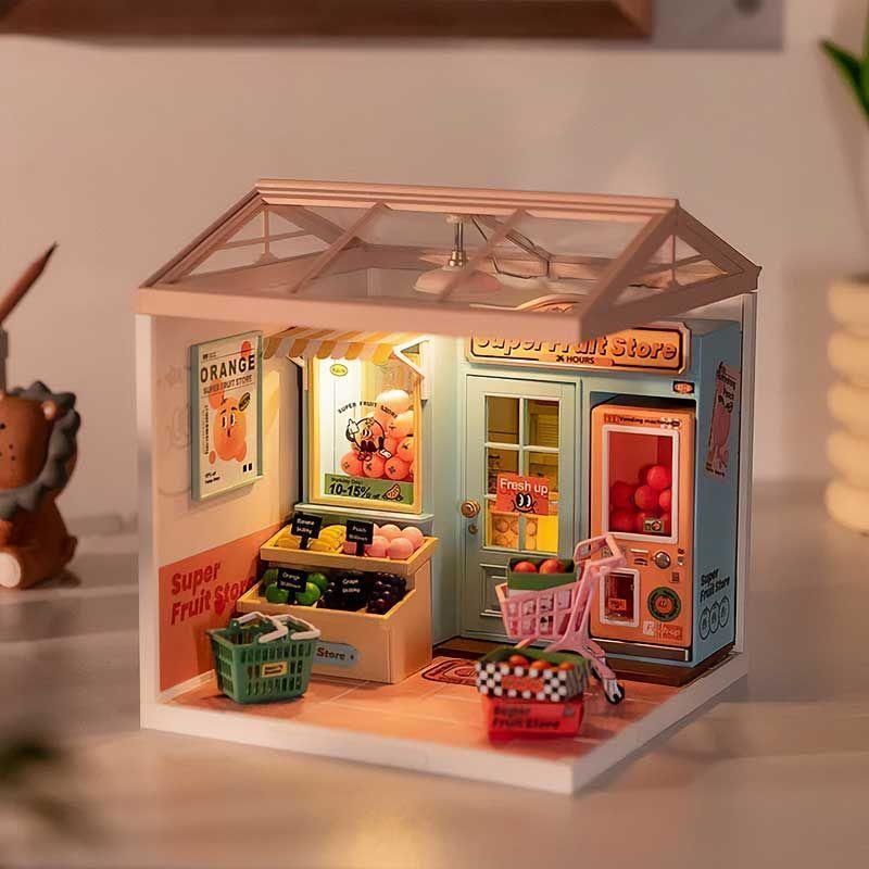 Casa en Miniatura para Armar - Super Creator Daily VC Fruit Store DW003-4
