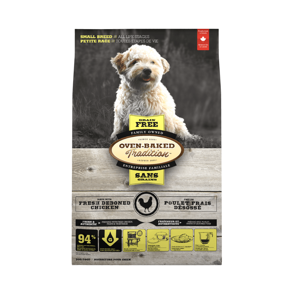 Oven Baked Tradition Perro Grain Free Razas Pequeñas Pollo 2.27 Kg-0