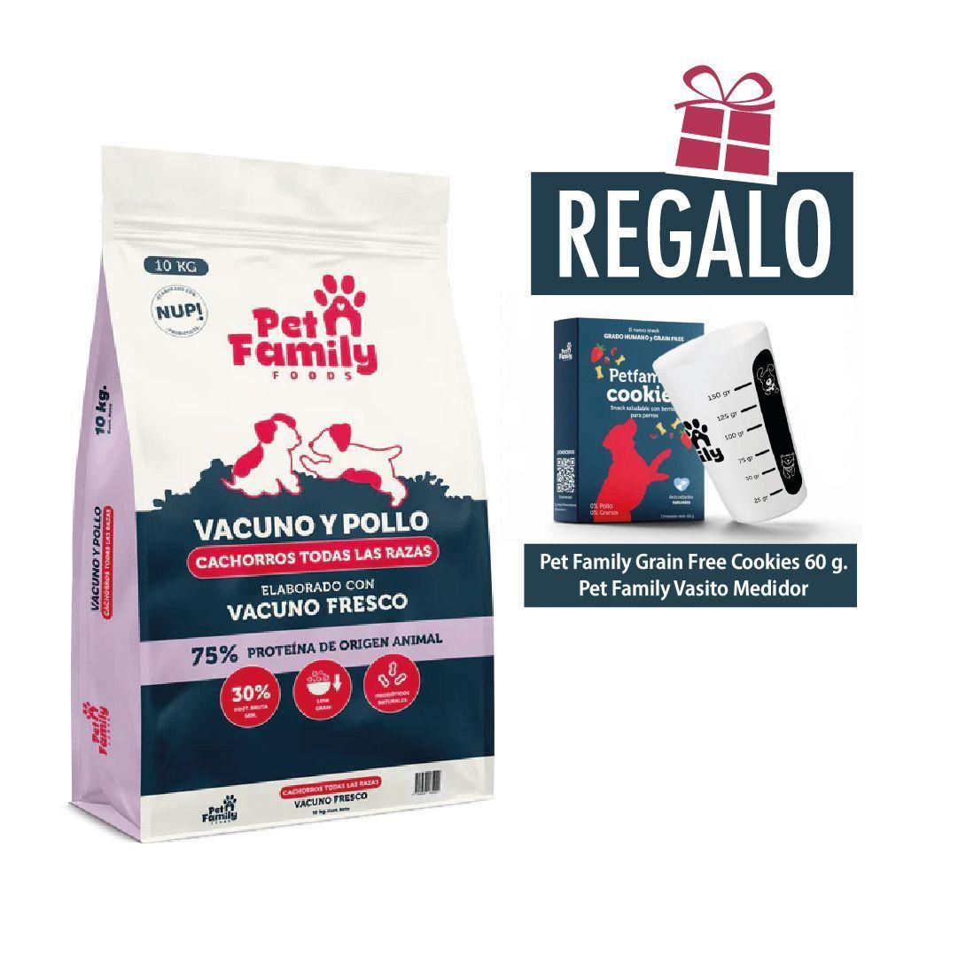 Pet Family Perro Cachorro 10 Kg REGALO SNACK MAS VASITO MEDIDOR-3