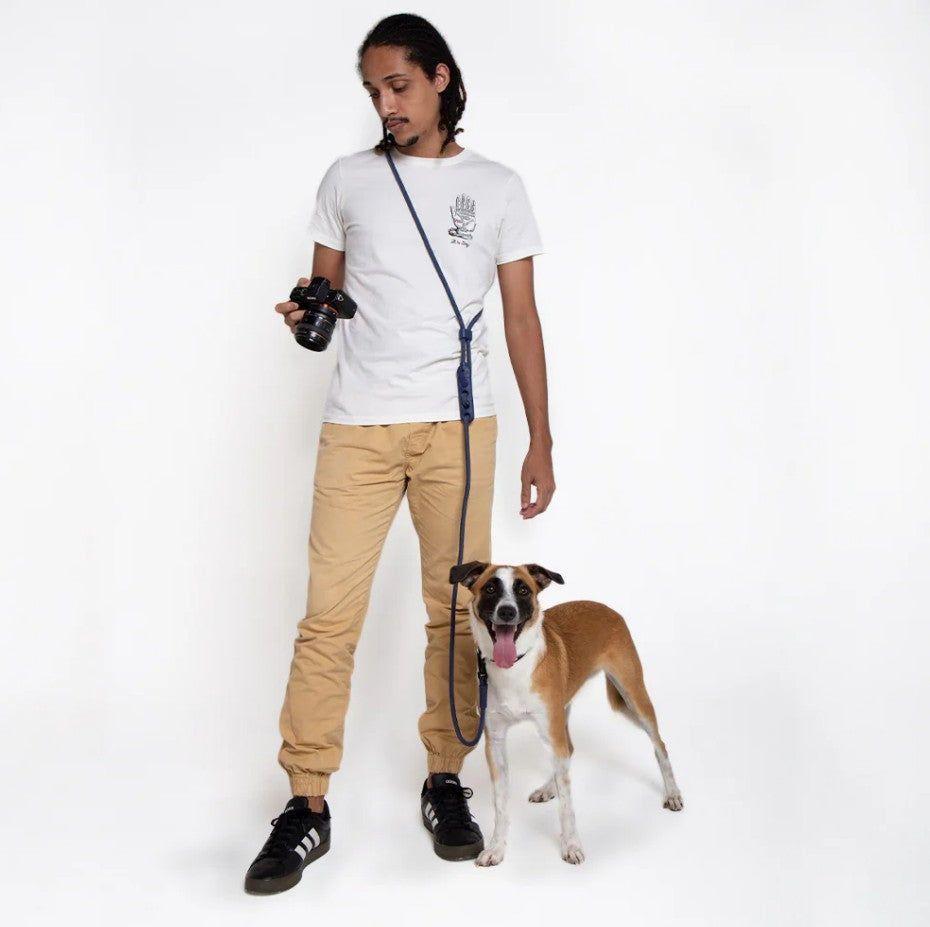 Zee Dog Deep Blue Correa Handsfree Perritos-4