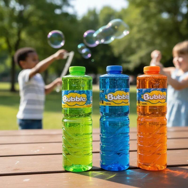 Liquido para Pistola de Burbujas 3L Pack Recarga Jabon Maquina Burbujero Infanti-2