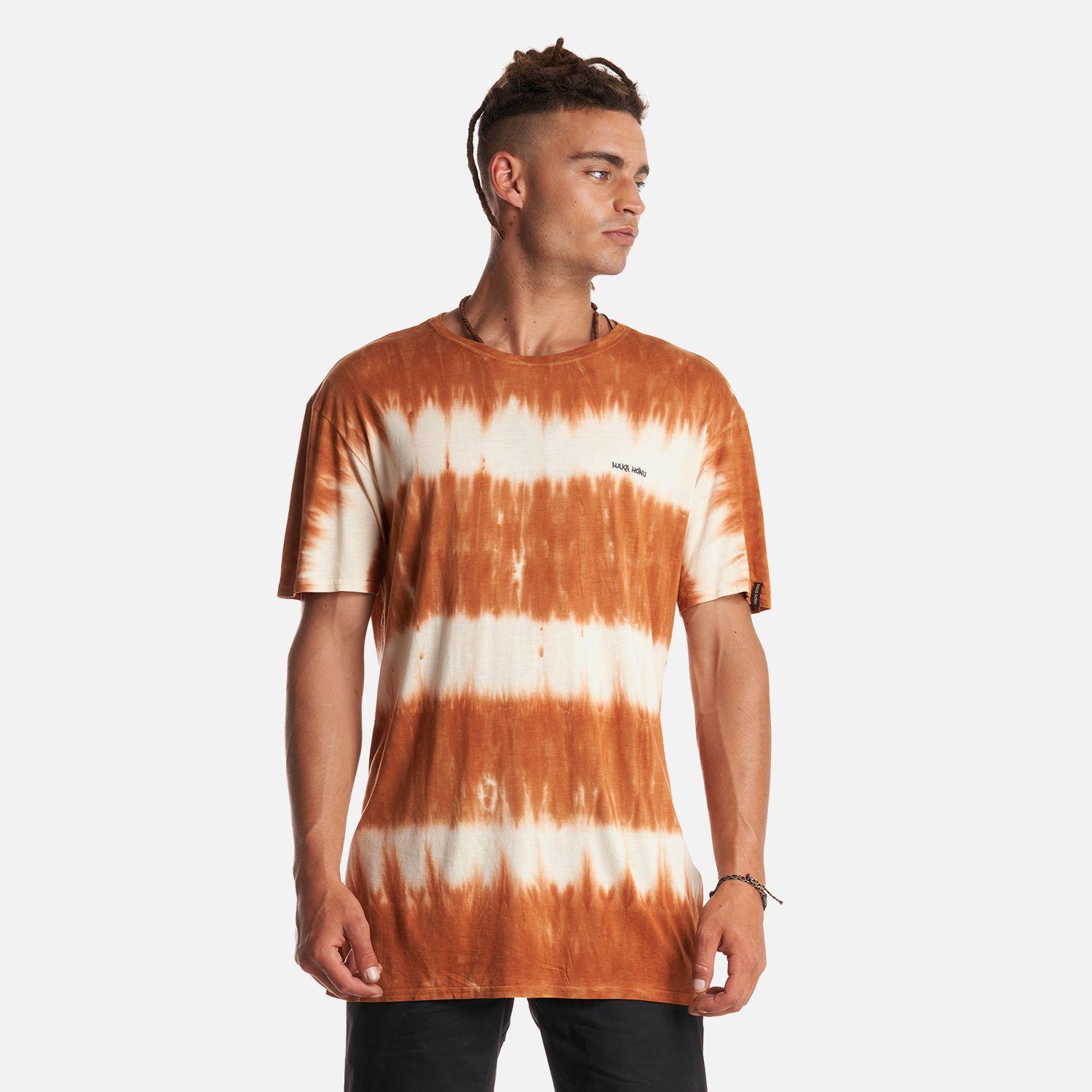 Polera Hombre Mamboo Terracota Haka Honu V23-1