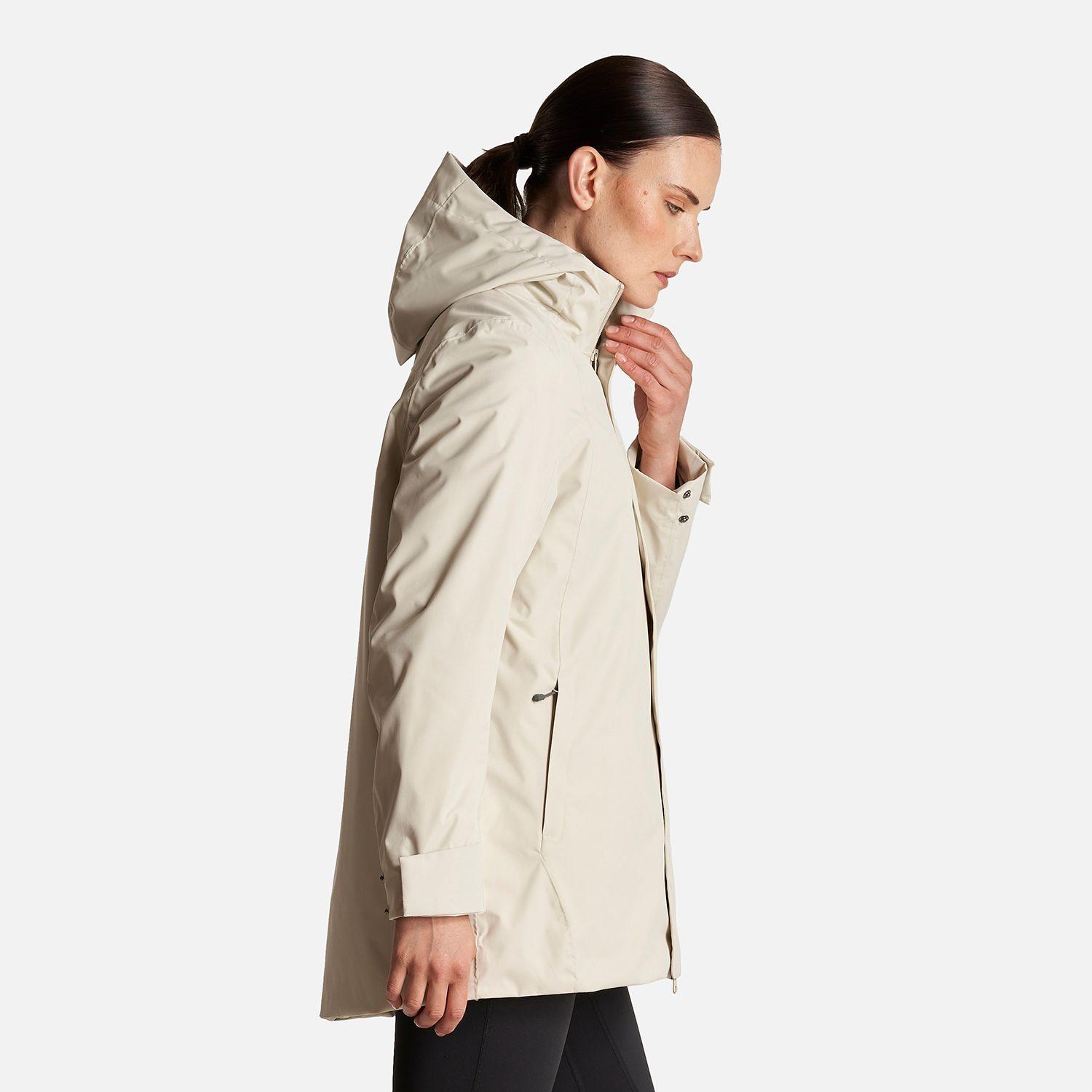 Chaqueta Mujer Smart Protect Fusion 3 Jacket Crema/Malva Lippi-3