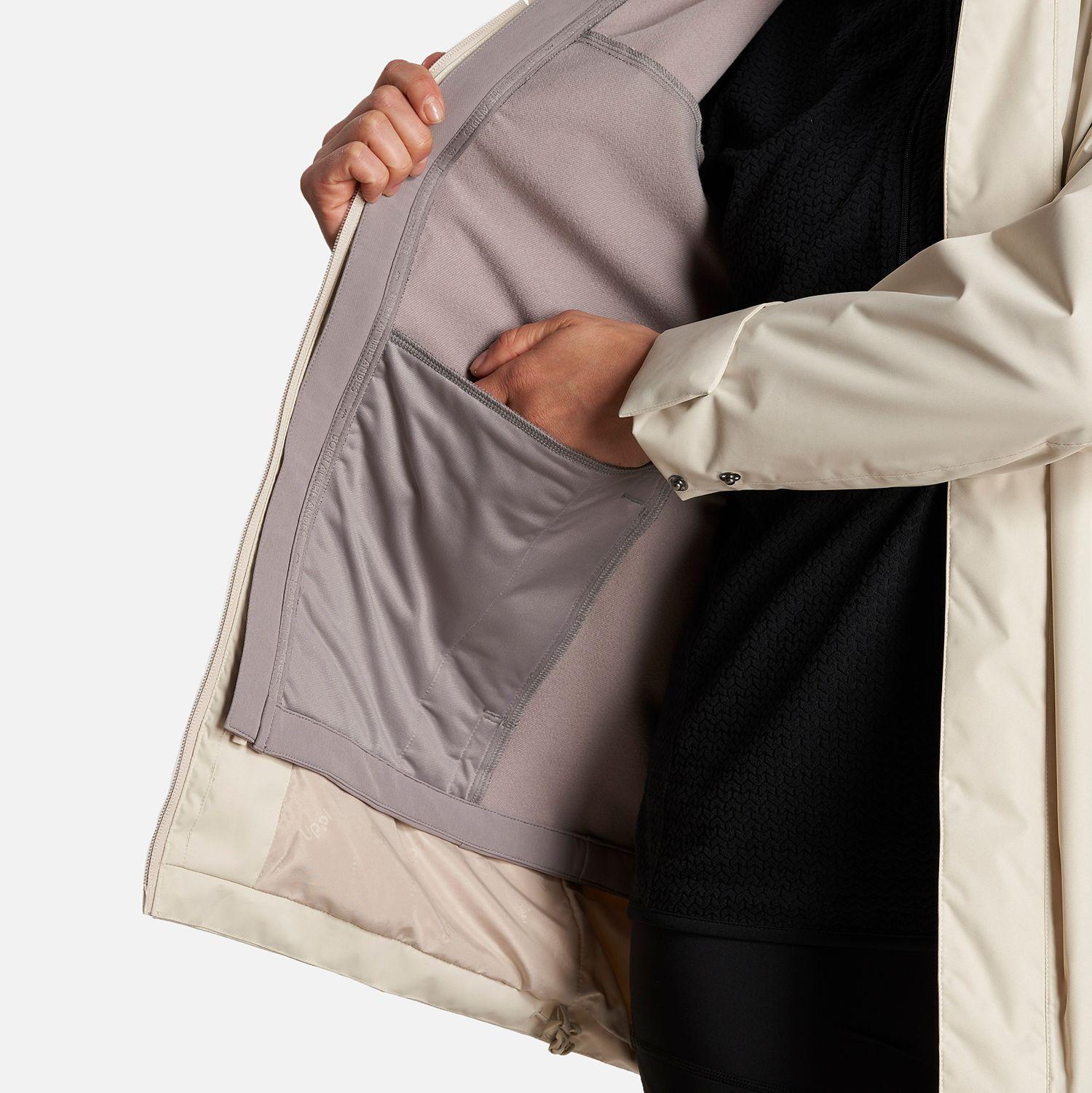 Chaqueta Mujer Smart Protect Fusion 3 Jacket Crema/Malva Lippi-7