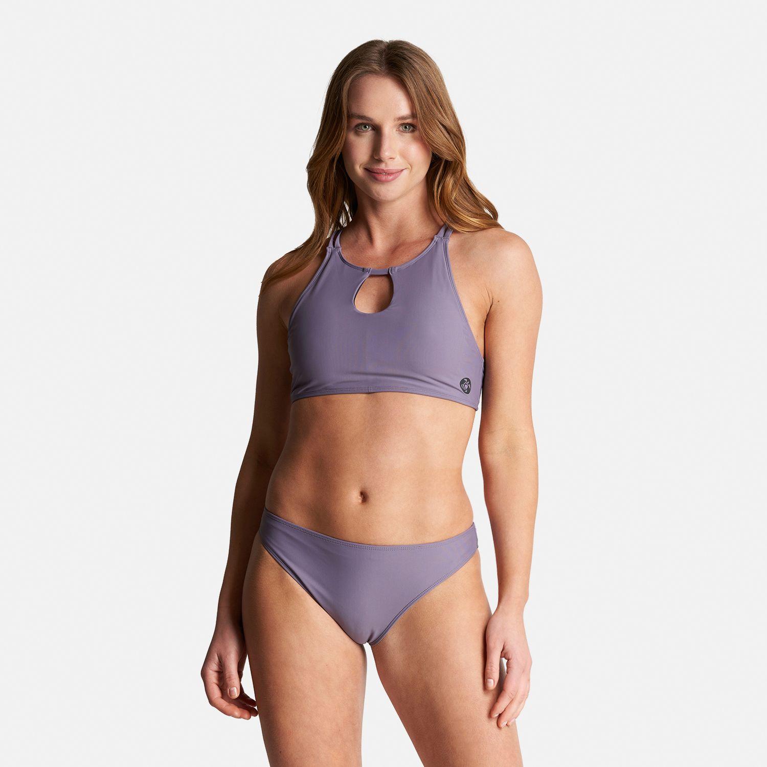 Traje de Baño Mujer Fondo de Bikini Purpura Haka Honu-1