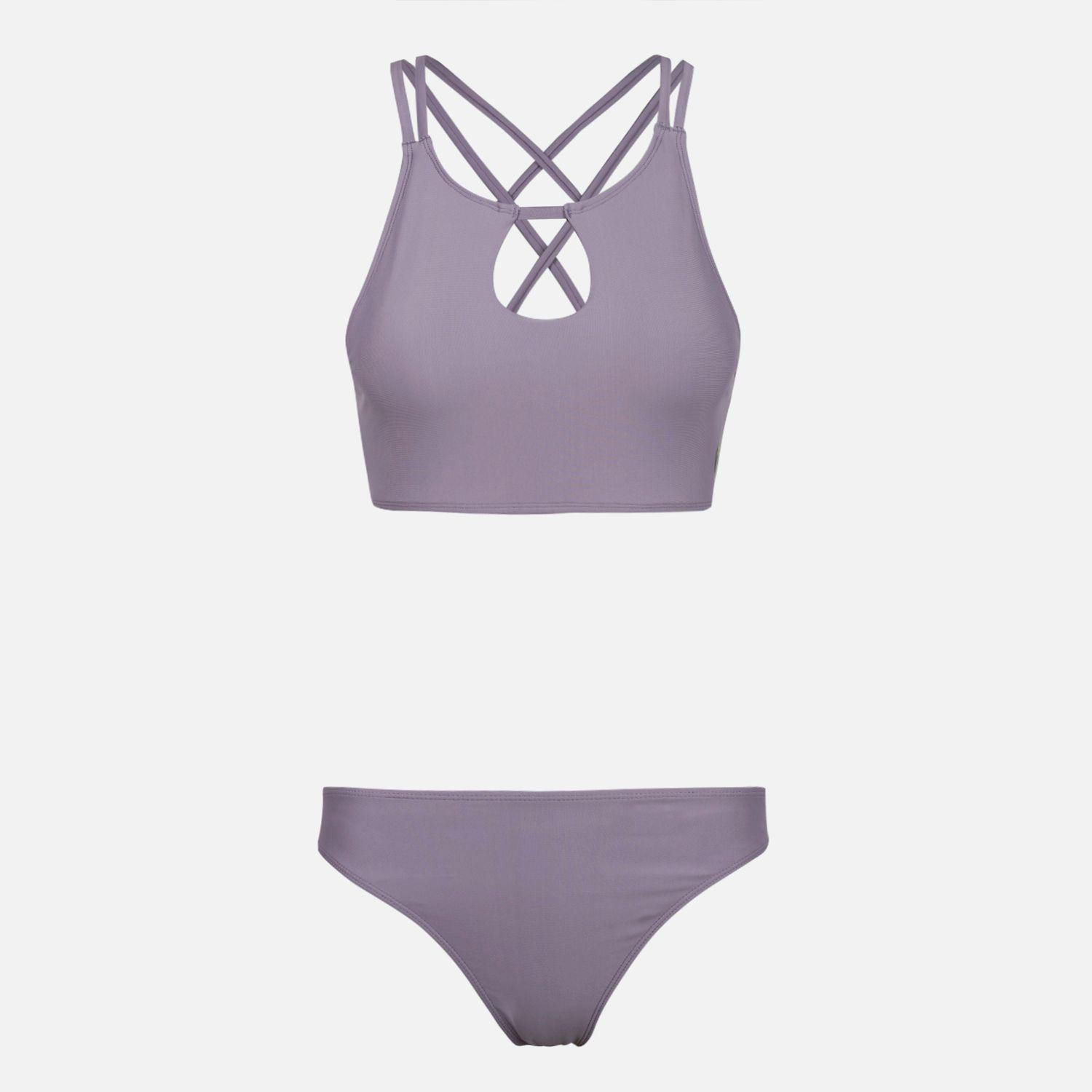 Traje de Baño Mujer Fondo de Bikini Purpura Haka Honu-0