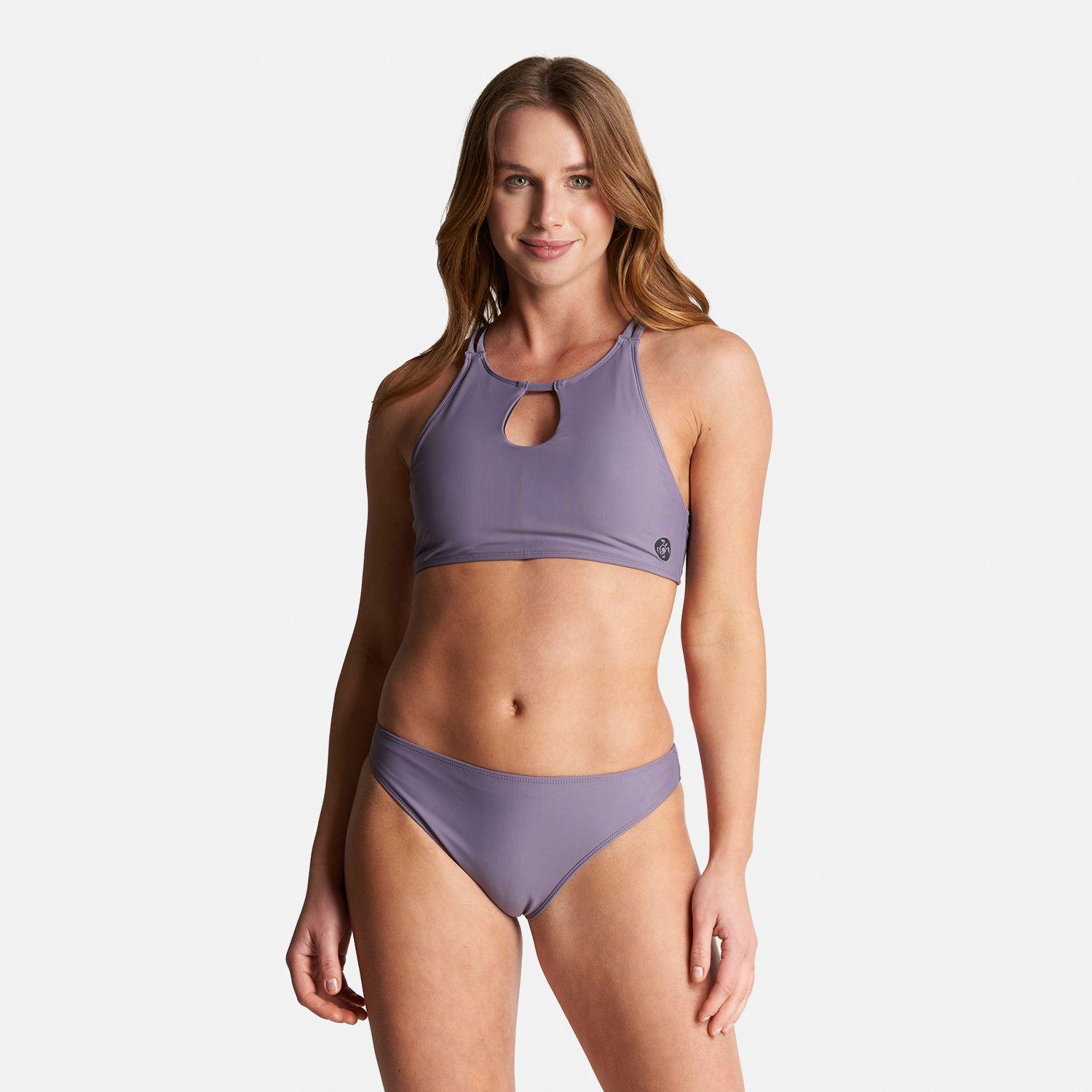 Traje de Baño Mujer Fondo de Bikini Purpura Haka Honu-1