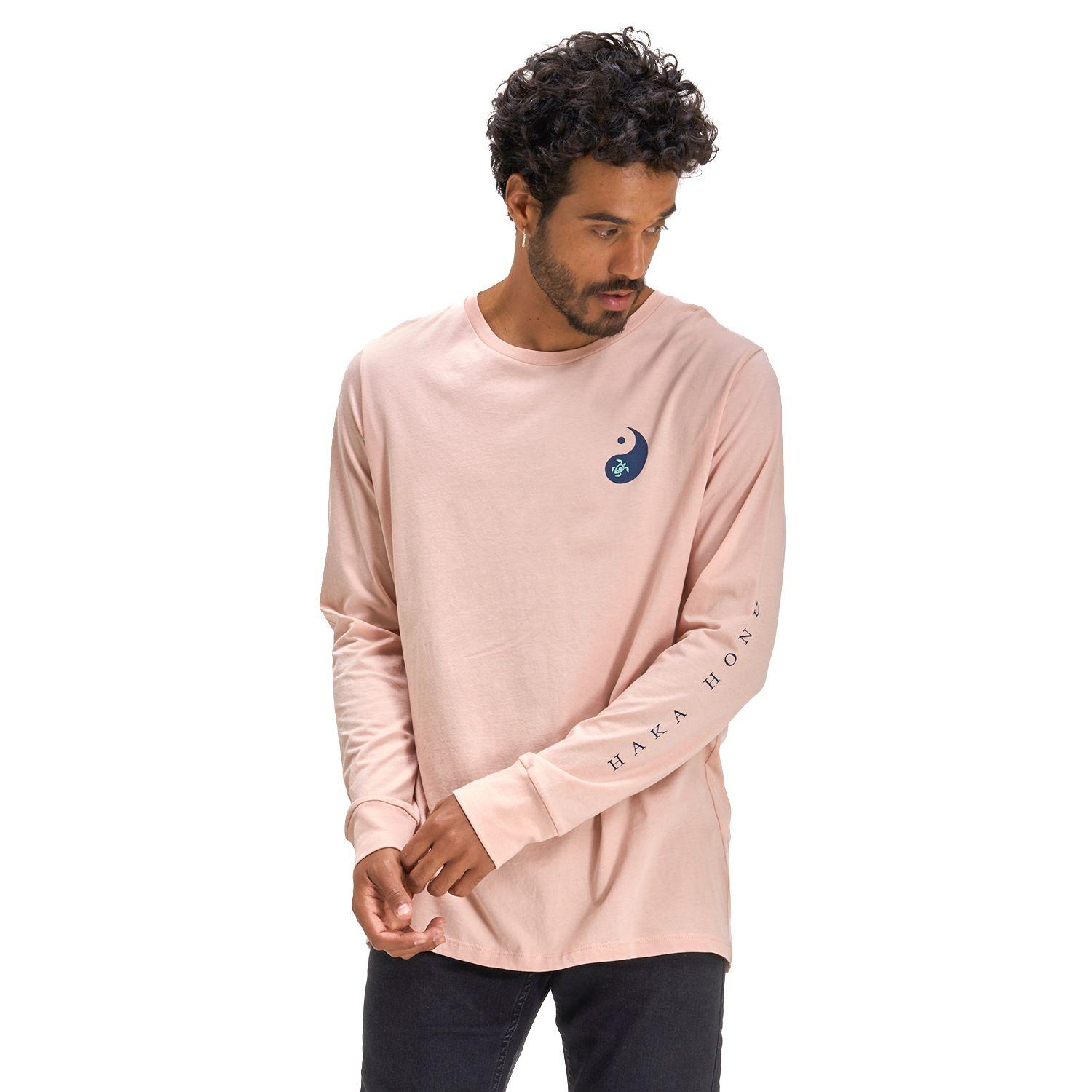 Polera Hombre Norte Sur Rosado Haka Honu I20-1