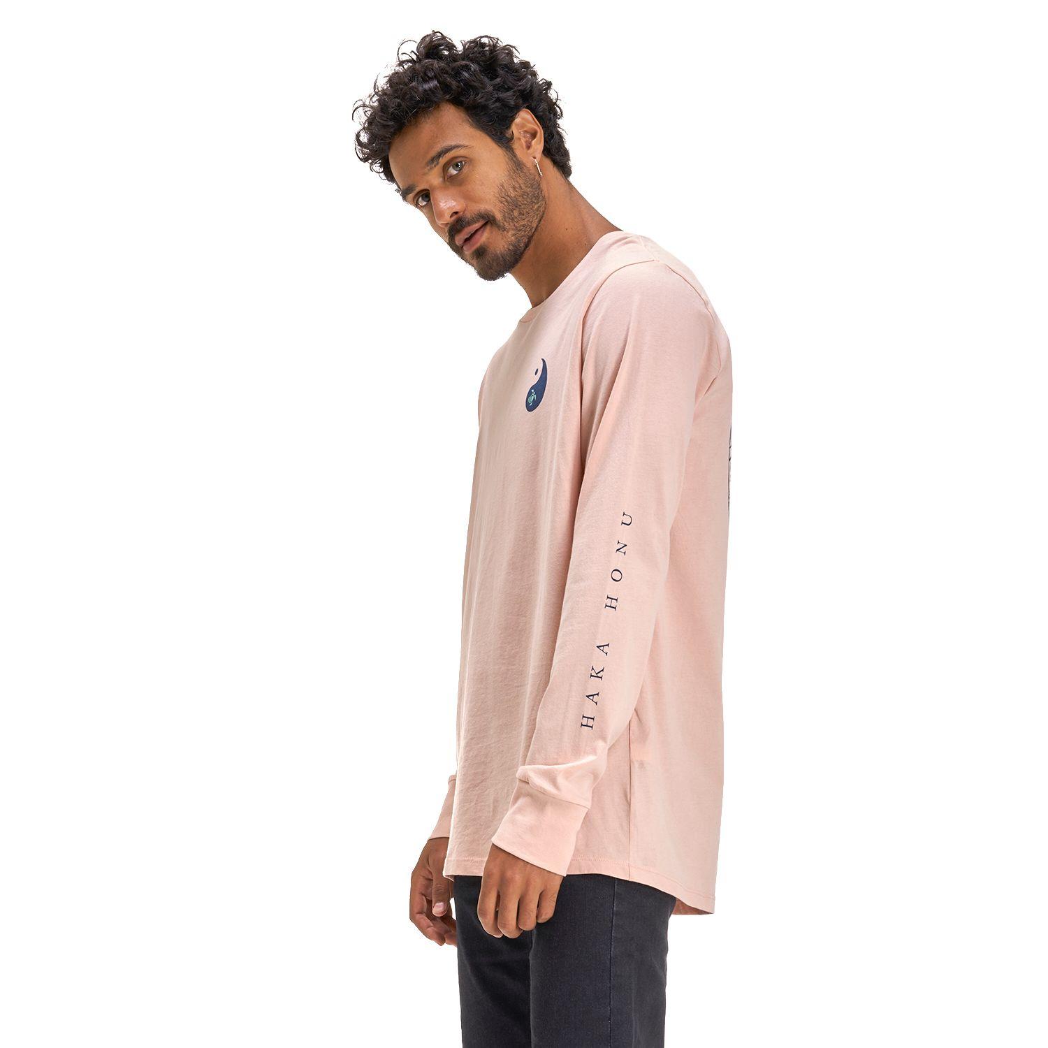 Polera Hombre Norte Sur Rosado Haka Honu I20-2