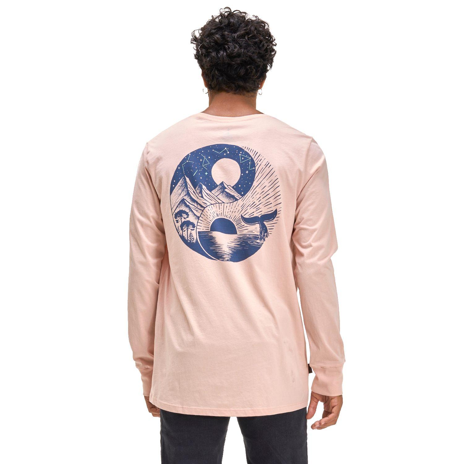 Polera Hombre Norte Sur Rosado Haka Honu I20-3